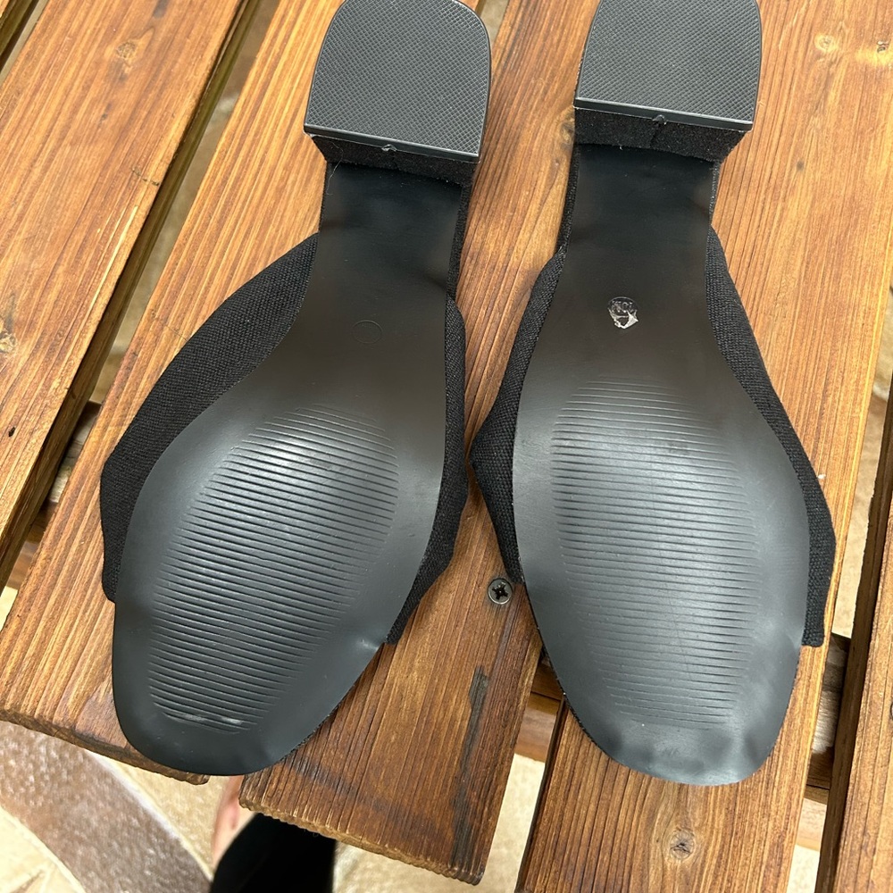 Beach by Matisse BLACK OPEN TOE HEEL SANDALS/ Size 10M - Picture 6 of 7